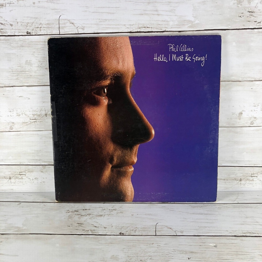 Phil Collins Hello I Must Be Going Vinyl LP 1982 Atlantic 80035-1 Pop Rock